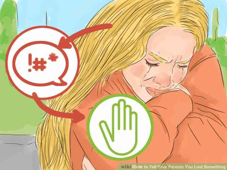 Image intitulée Dire à Vos Parents que Vous avez Perdu quelque Chose de l
